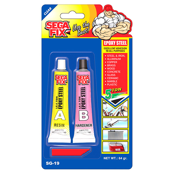 EPOXY STEEL ADHESIVE SG-19